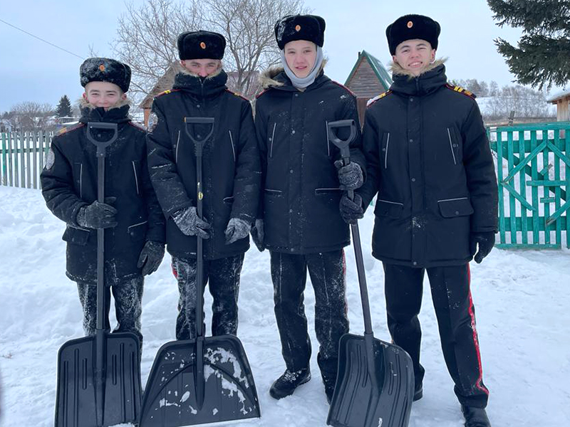 «ВОЛОНТЕРСКИЙ СНЕЖНЫЙ ДЕСАНТ»  СНОВА В ДЕЛЕ!.